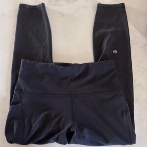 Lululemon Black Cropped Leggings